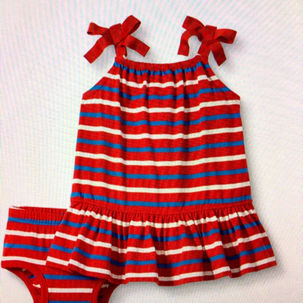 NWT Hanna Andersson dress set size 3-6 mo (60cm)